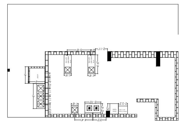 Kitchen Plumbing Layout