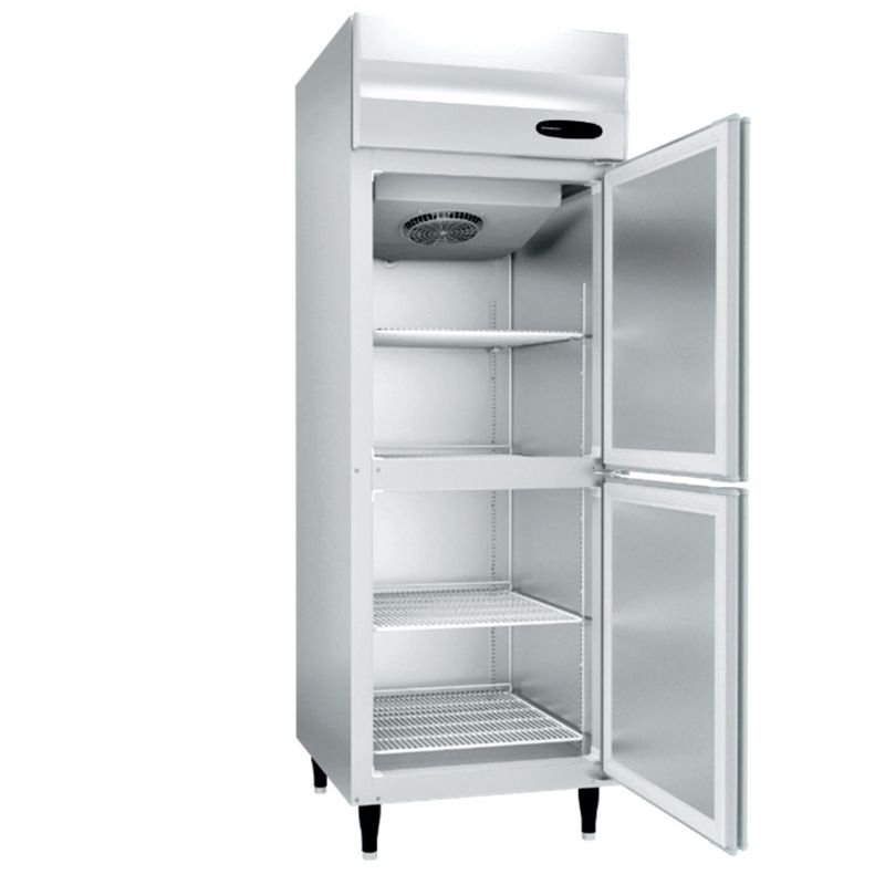 2 Door Vertical Chiller & Freezer