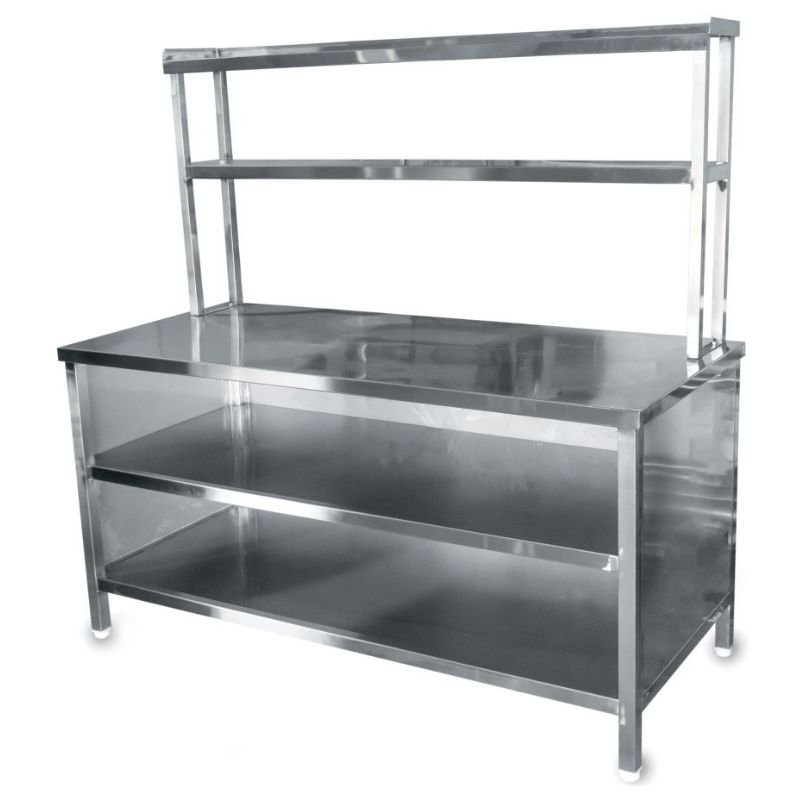 Service Table/ Pick up table 3 side pack with 2u/s, 2o/s